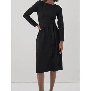 pact long sleeve dress Pact Paisley Frill Sleeve Mini Dress